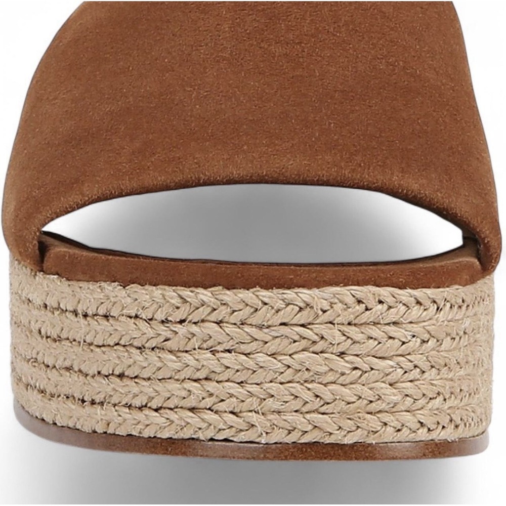 Vince Platform Brown Suede Sandals‎ - Picture 10 of 11